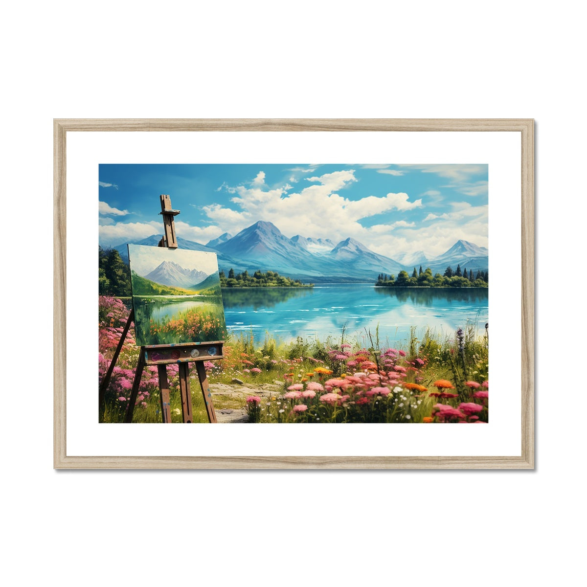 Maria da Vinci Framed & Mounted Print