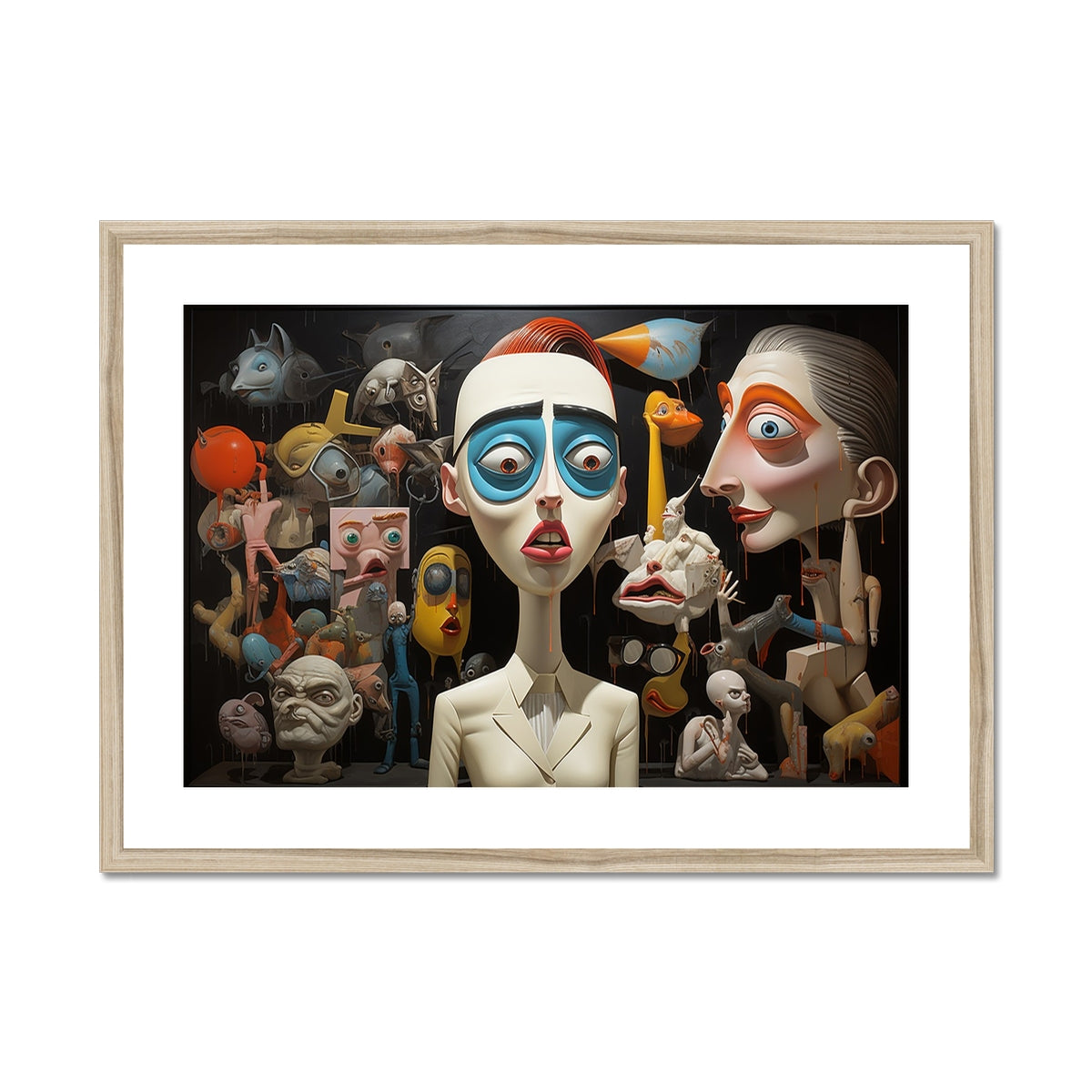 Grace Seurat Framed & Mounted Print