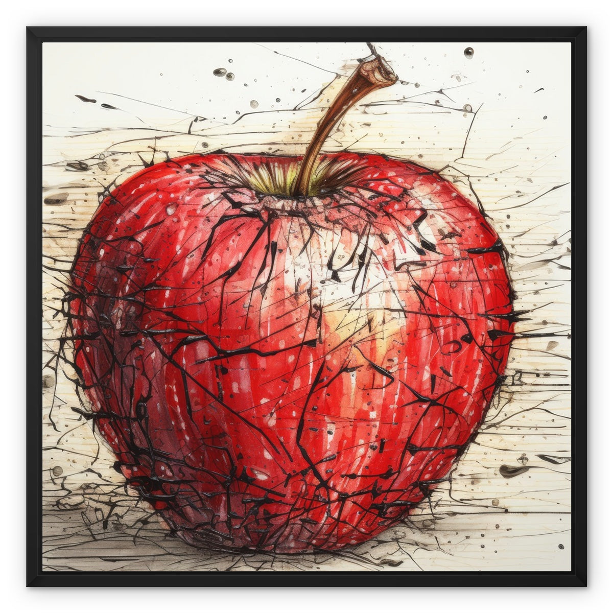 Clara Hals Framed Canvas