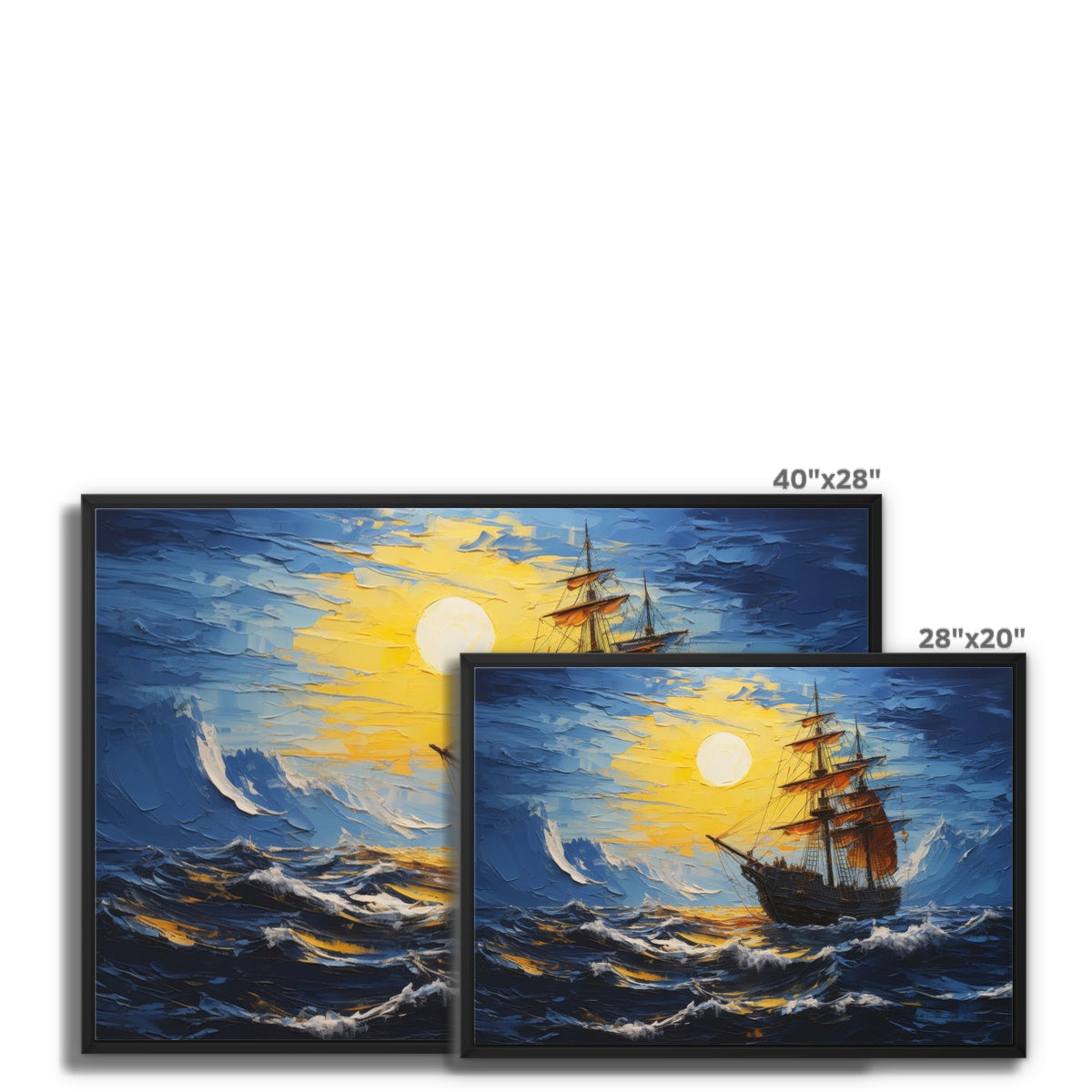 Christiane Murillo Framed Canvas