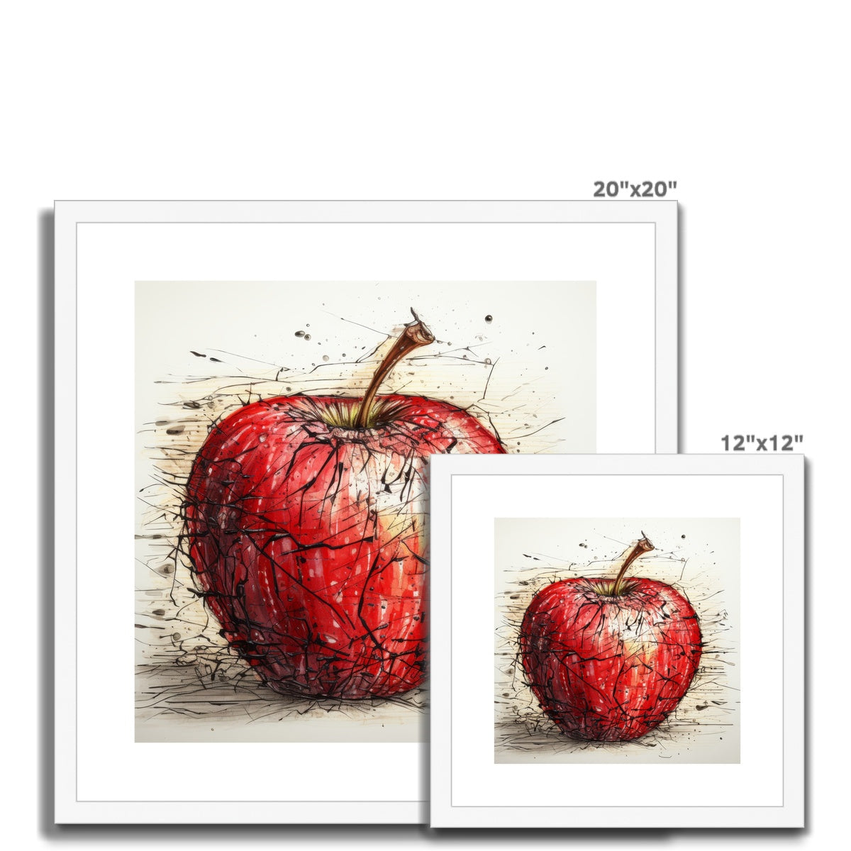 Clara Hals Framed & Mounted Print