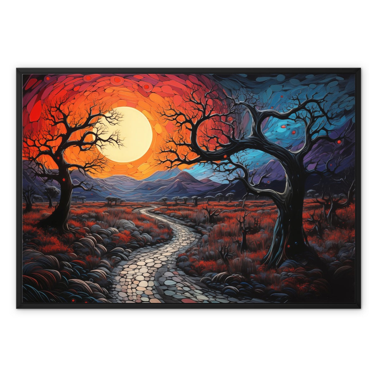 Gabriel Rembrandt Framed Canvas