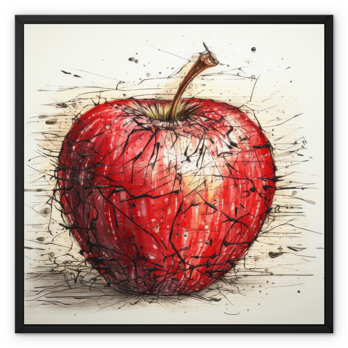 Clara Hals Framed Canvas