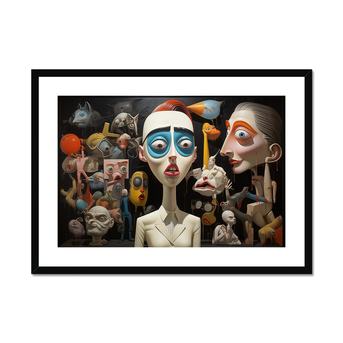 Grace Seurat Framed & Mounted Print